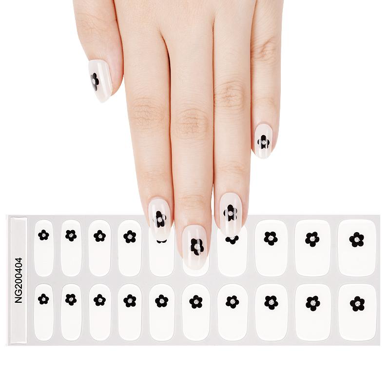 Semi Cured Gel Wraps 404 | Salon Finish Nail Wraps UK