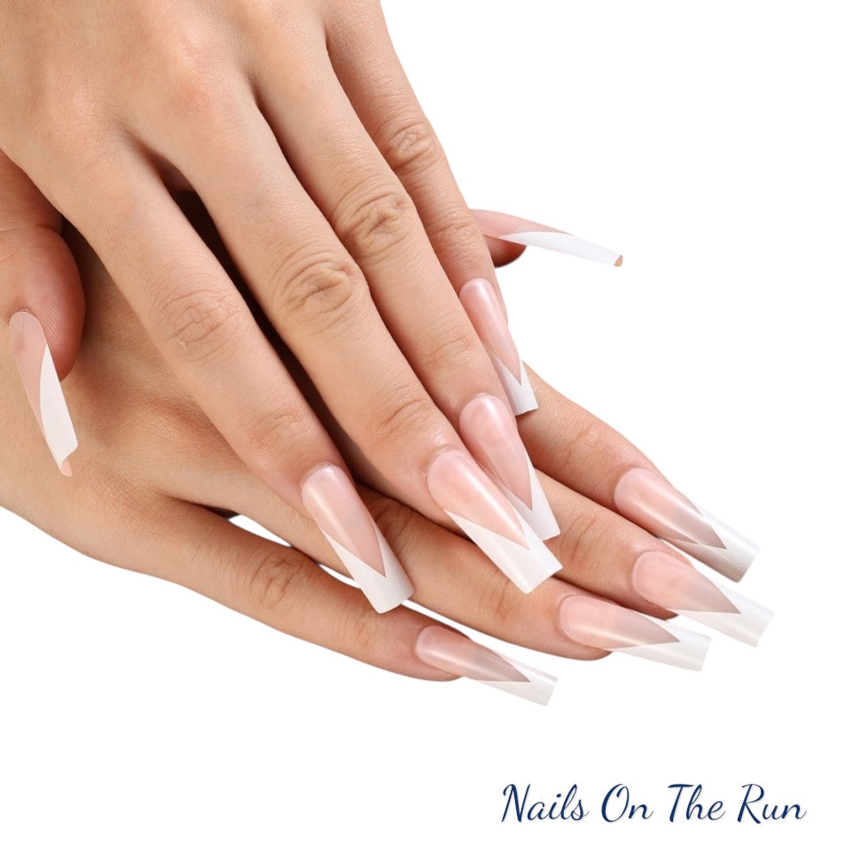 Press On Nails PON008 | Xlong Square False Nails UK