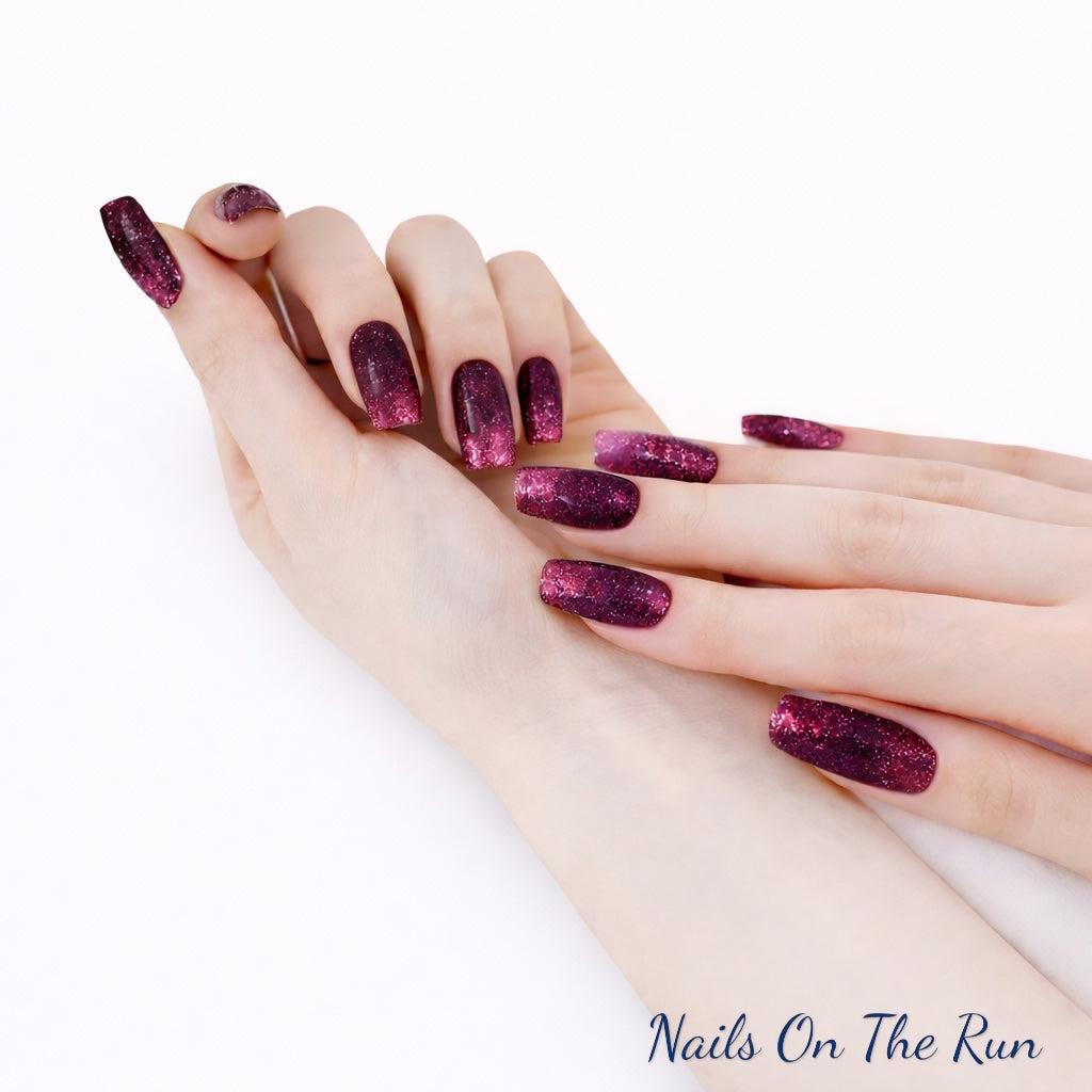 Gel Nail Wraps G131 | No Cure Gel Polish Nail Wraps UK