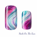 Semi Cured Gel Nail Wraps 206 | Salon Finish Nail Wraps UK