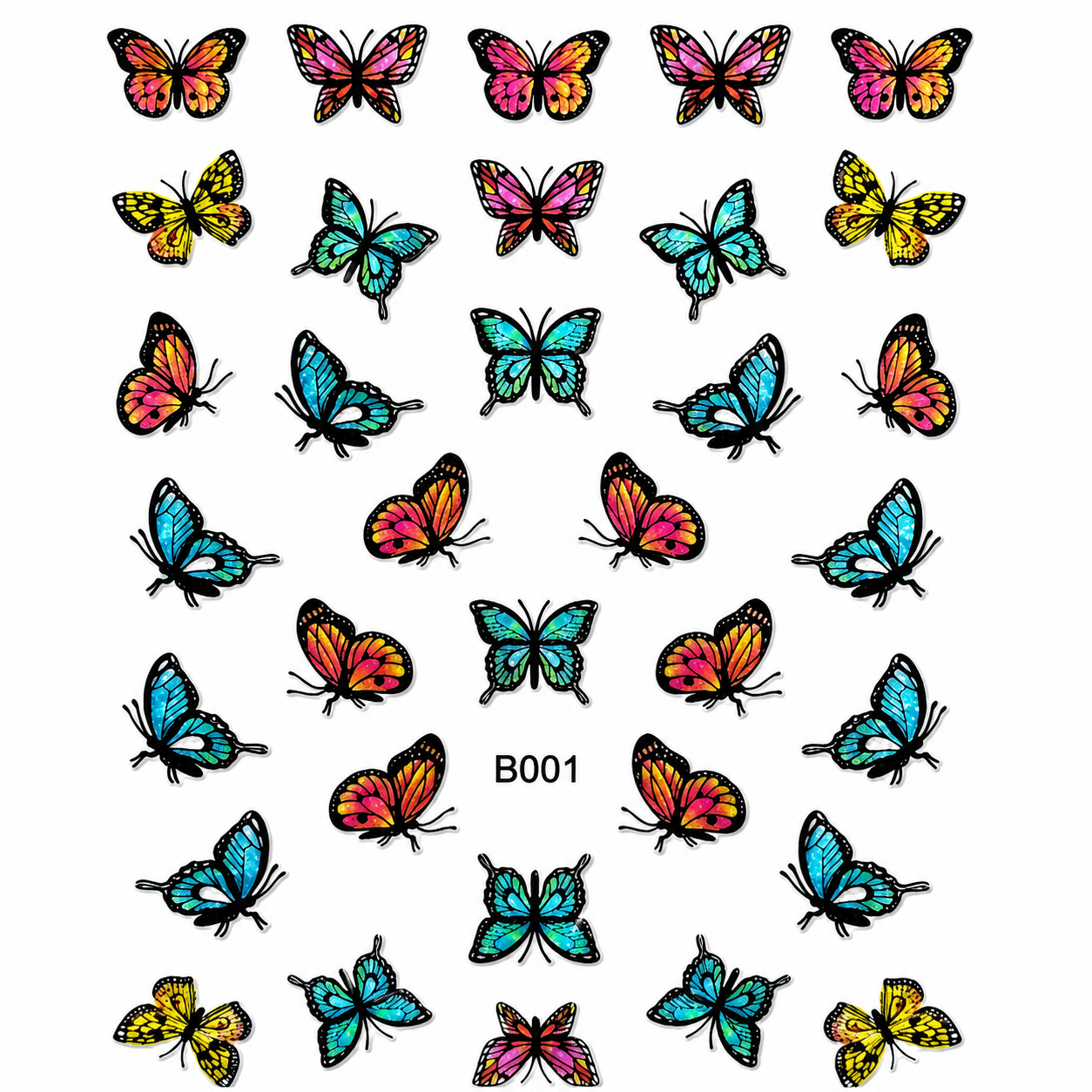 Metallic Butterfly 2 - £1.00