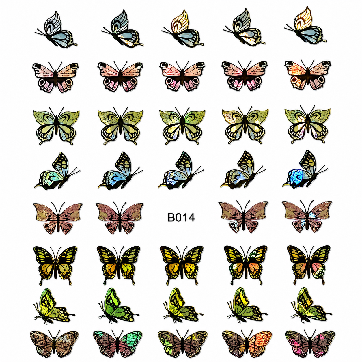 Metallic Butterfly 8 NDS - £1.00