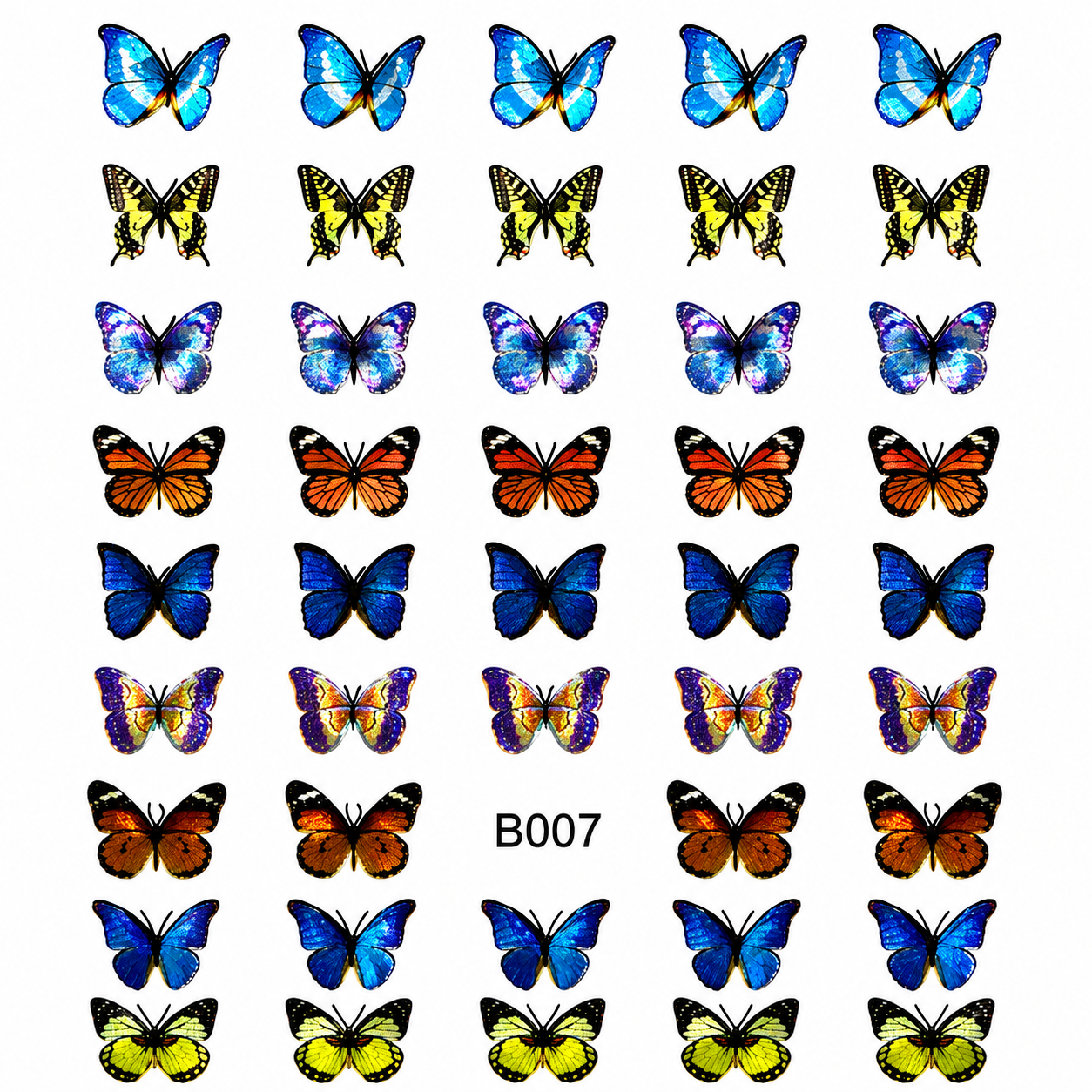 Metallic Butterfly 6 NDS - £1.00