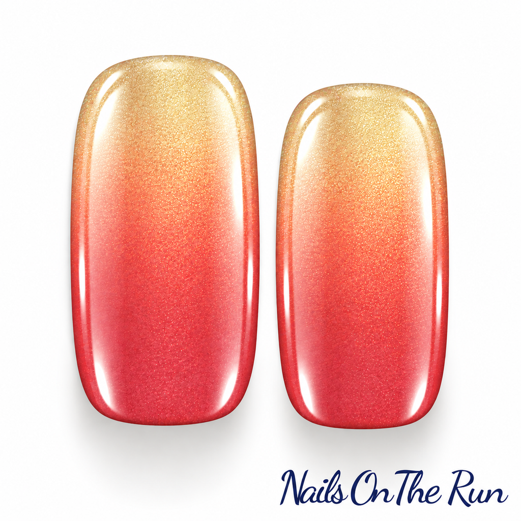 Gel Nail Wraps G138 | No Cure Gel Polish Nail Wraps UK