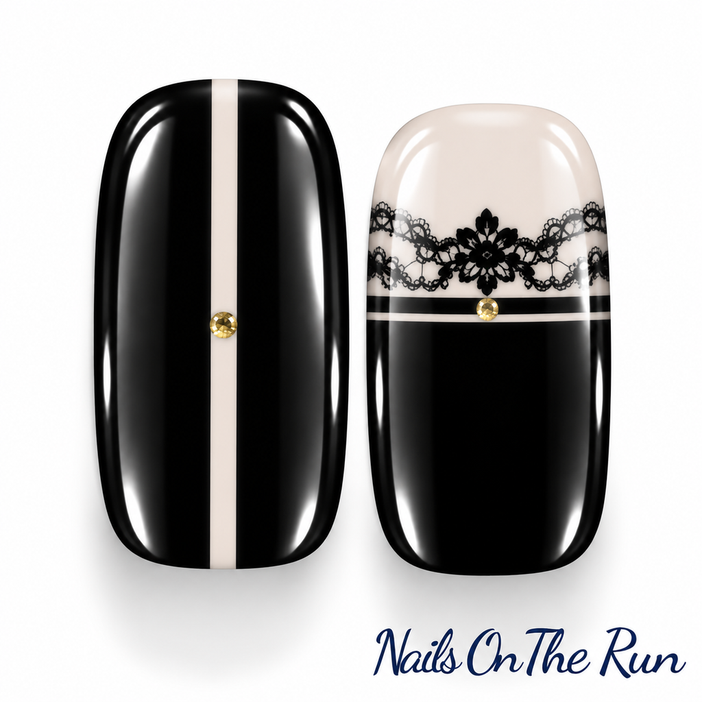 Gel Nail Wraps G175 | No Cure Gel Polish Nail Wraps UK