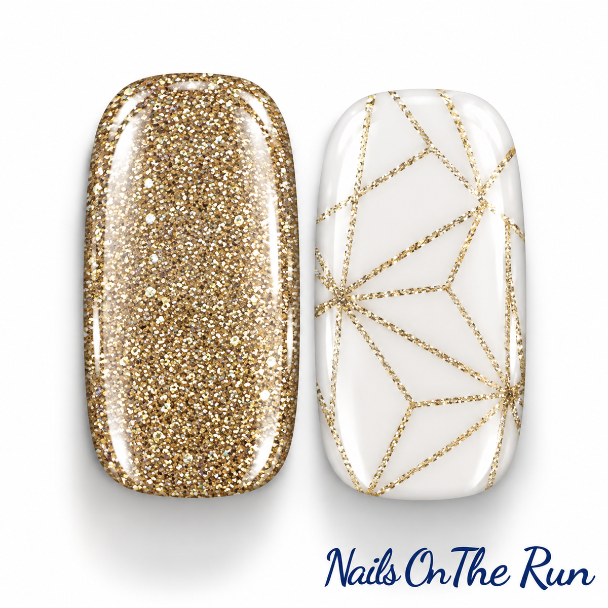 Gel Nail Wraps G212 | No Cure Gel Polish Nail Wraps UK
