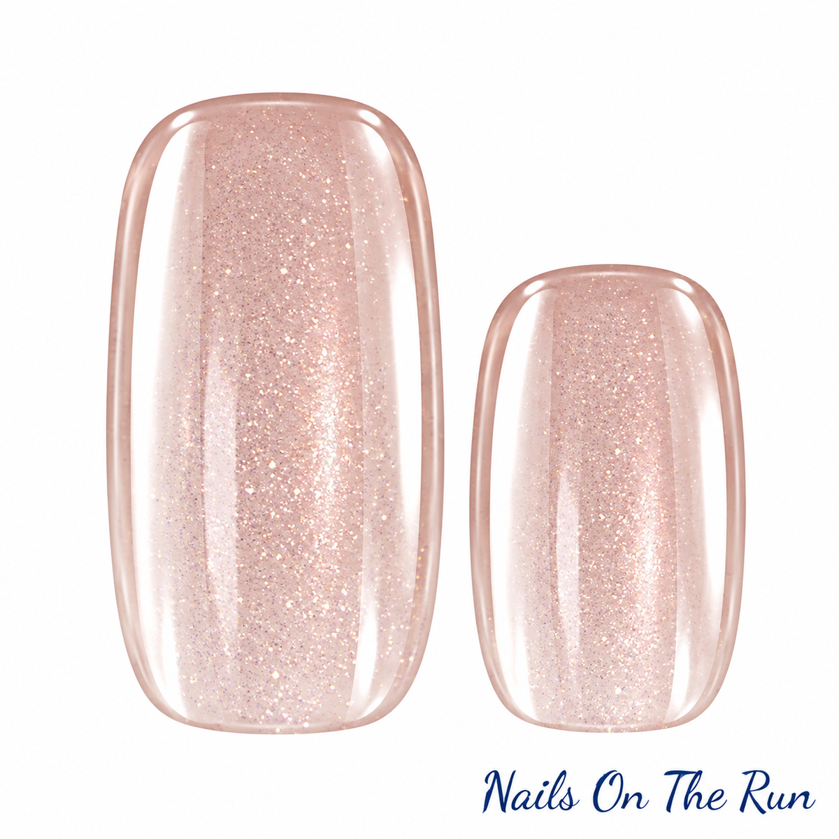 Semi Cured Gel Wraps 382 | Salon Finish Nail Wraps UK