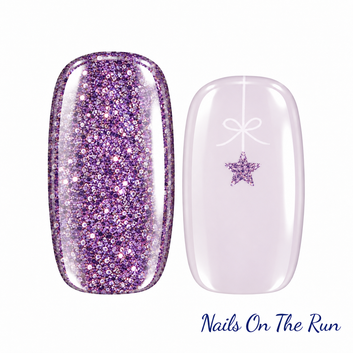 Semi Cured Gel Wraps 494 | Salon Finish Nail Wraps UK