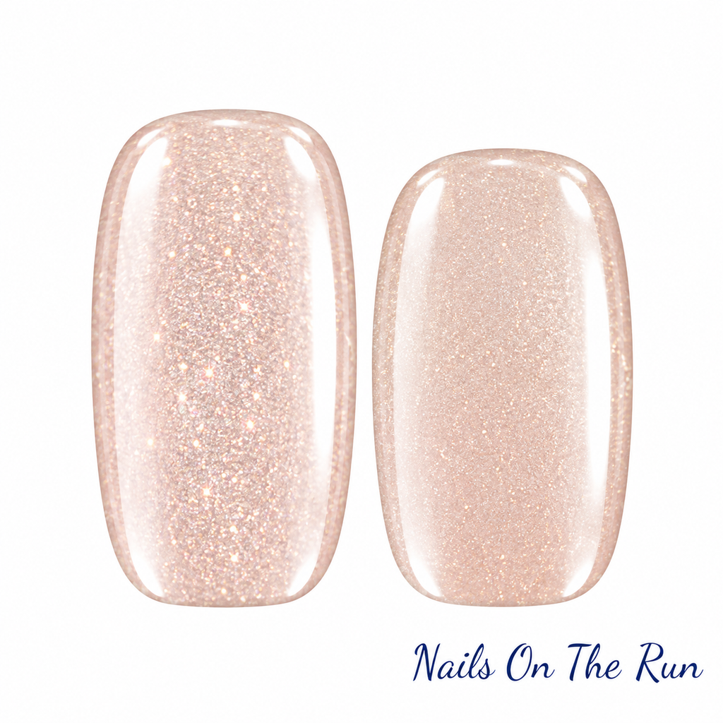 Semi Cured Gel Wraps 618 | Salon Finish Nail Wraps UK - Translucent