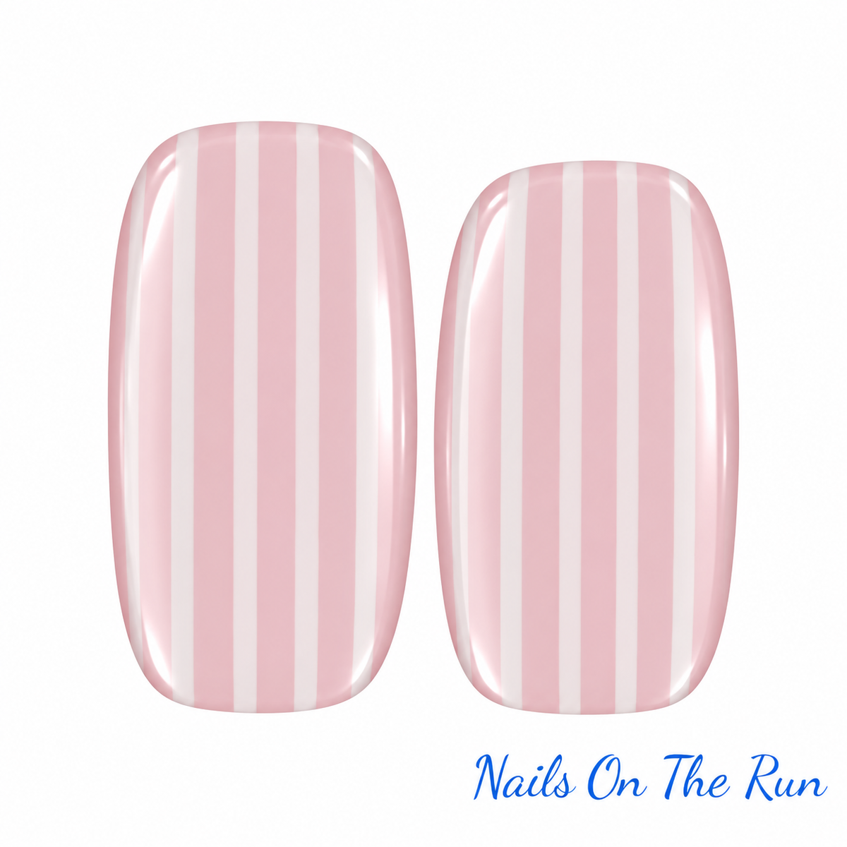 Semi Cured Gel Wraps 756 | Salon Finish Nail Wraps UK - Part Translucent