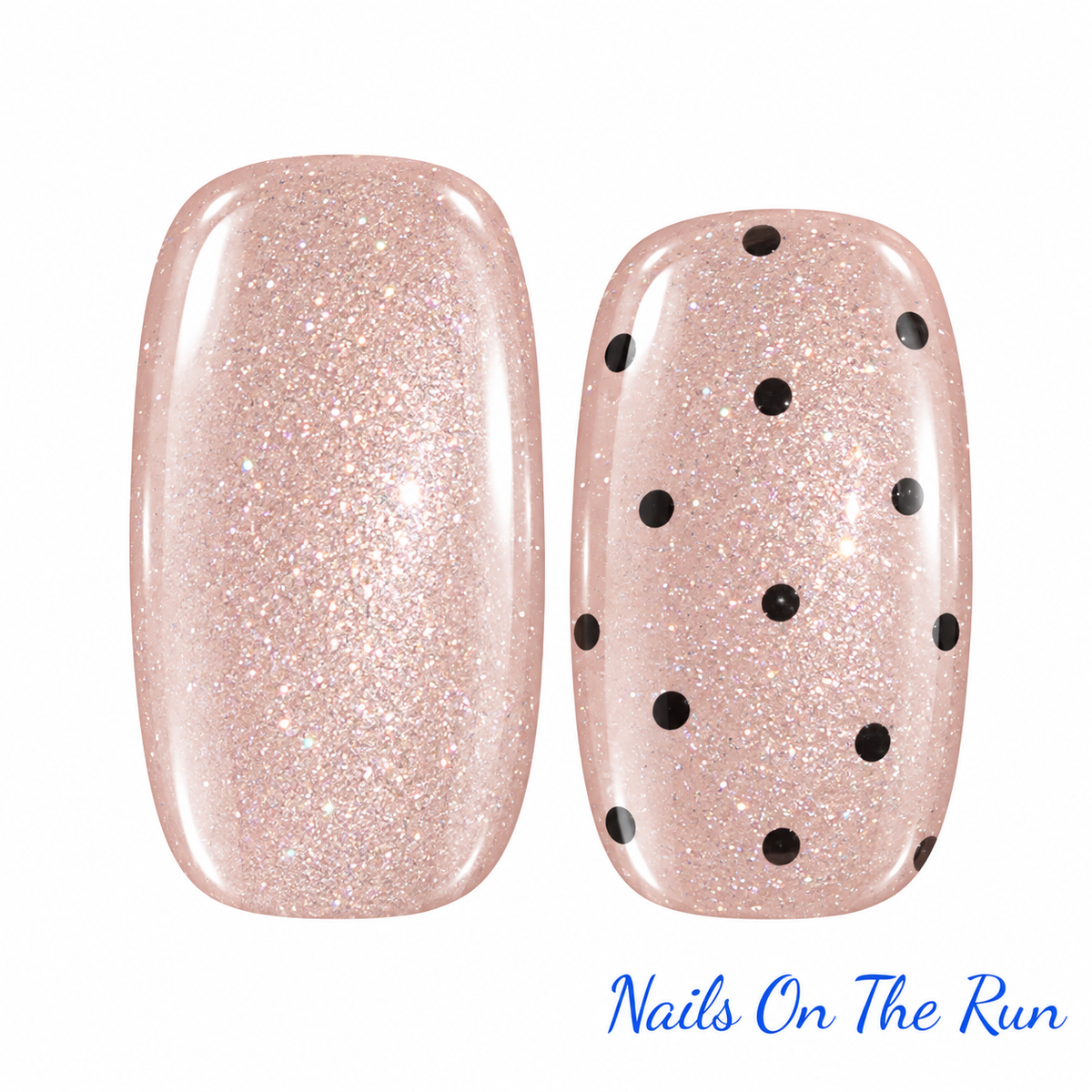 Semi Cured Gel Wraps 771 | Salon Finish Nail Wraps UK - Part Translucent
