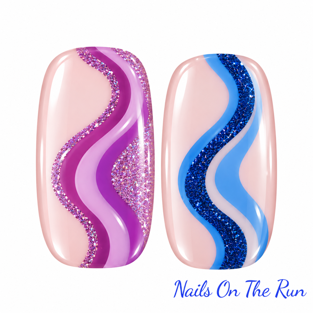 Semi Cured Gel Wraps 780 | Salon Finish Nail Wraps UK