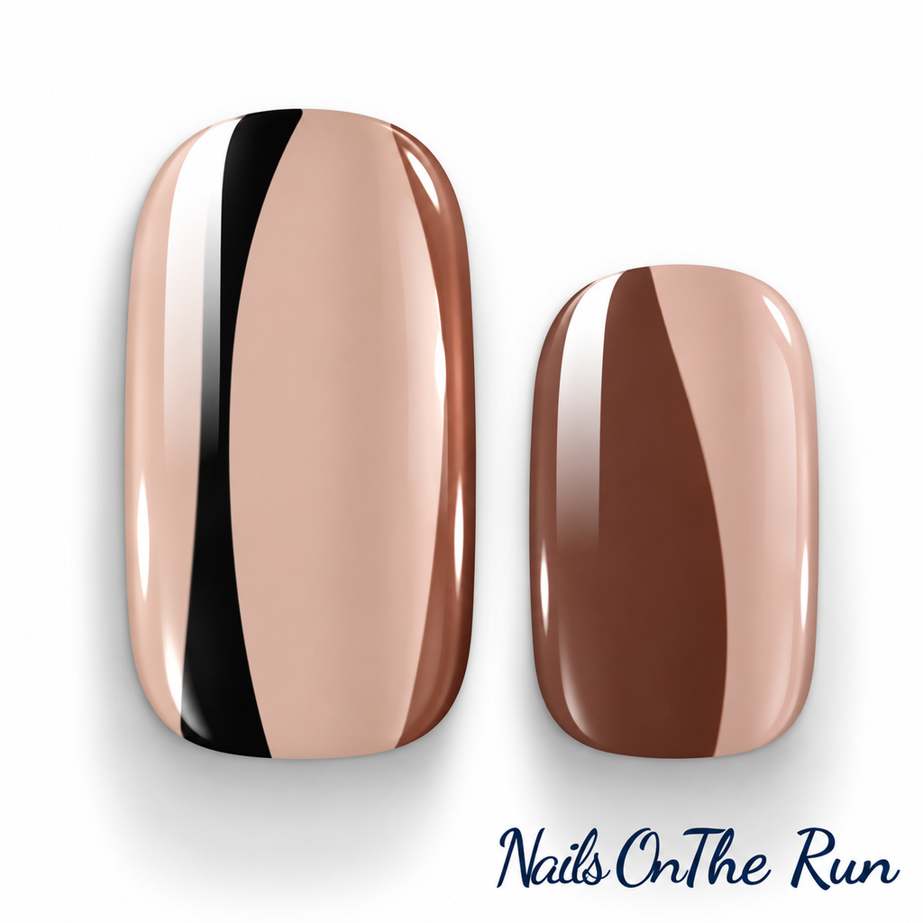 Nail Polish Wraps JK081 | Easy Apply Nail Stickers UK