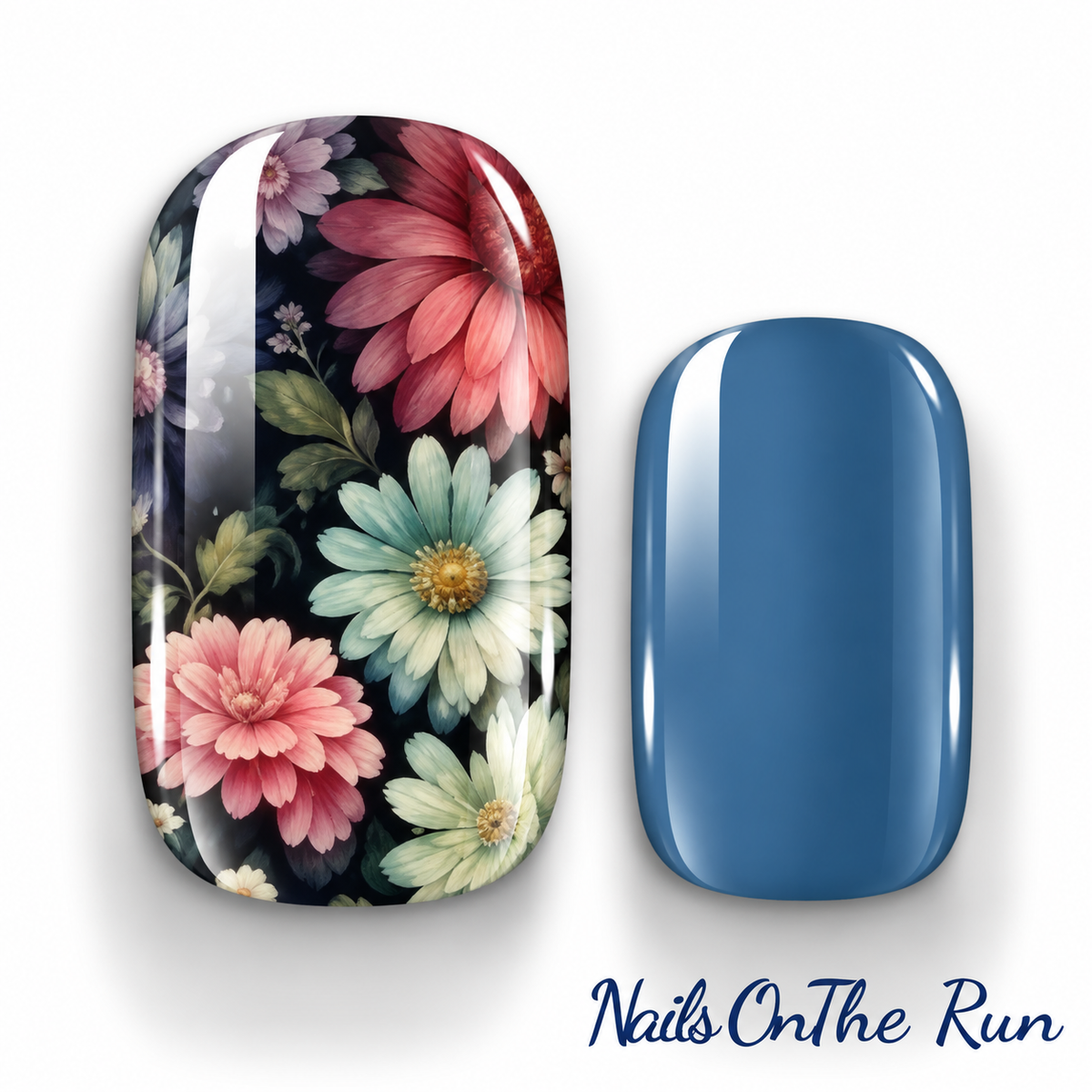 Nail Polish Wraps JK171 | Easy Apply Nail Stickers UK