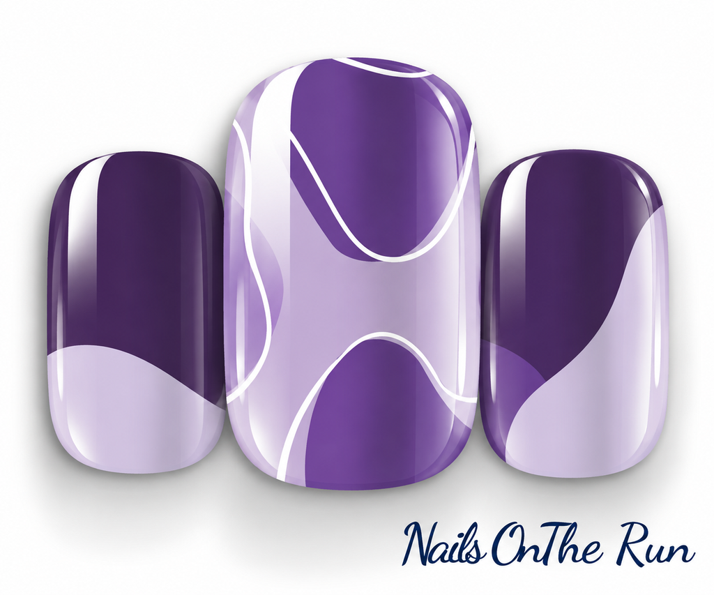 Nail Polish Wraps JK2032 | Easy Apply Nail Stickers UK