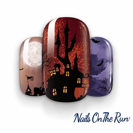 #nailsontherun #nail #nailwraps #nailpolishwraps #halloween
