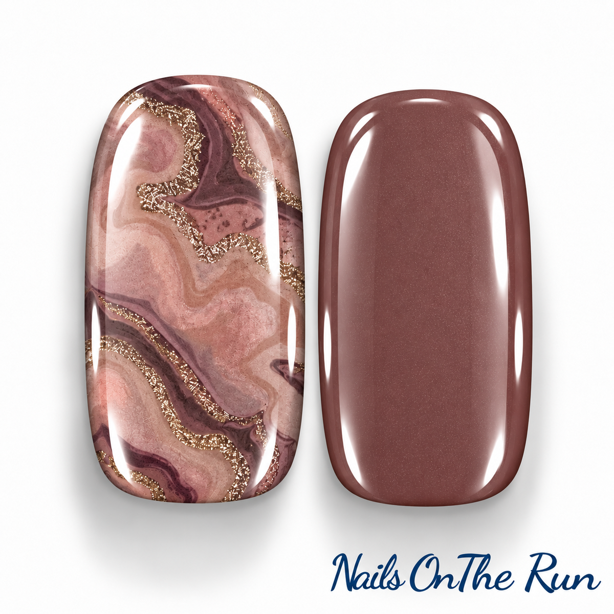 Nail Polish Wraps JK125 | Easy Apply Nail Stickers UK