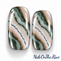 Nail Polish Wraps JK122 | Easy Apply Nail Stickers UK