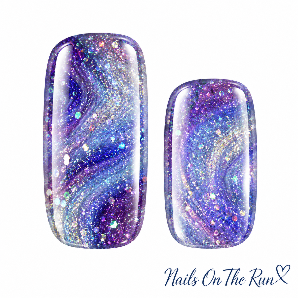 Gel Nail Wraps G037 | No Cure Gel Polish Nail Wraps UK