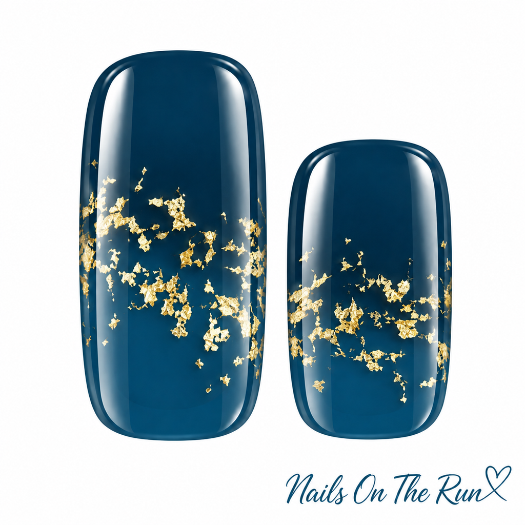 Gel Nail Wraps G070 | No Cure Gel Polish Nail Wraps UK