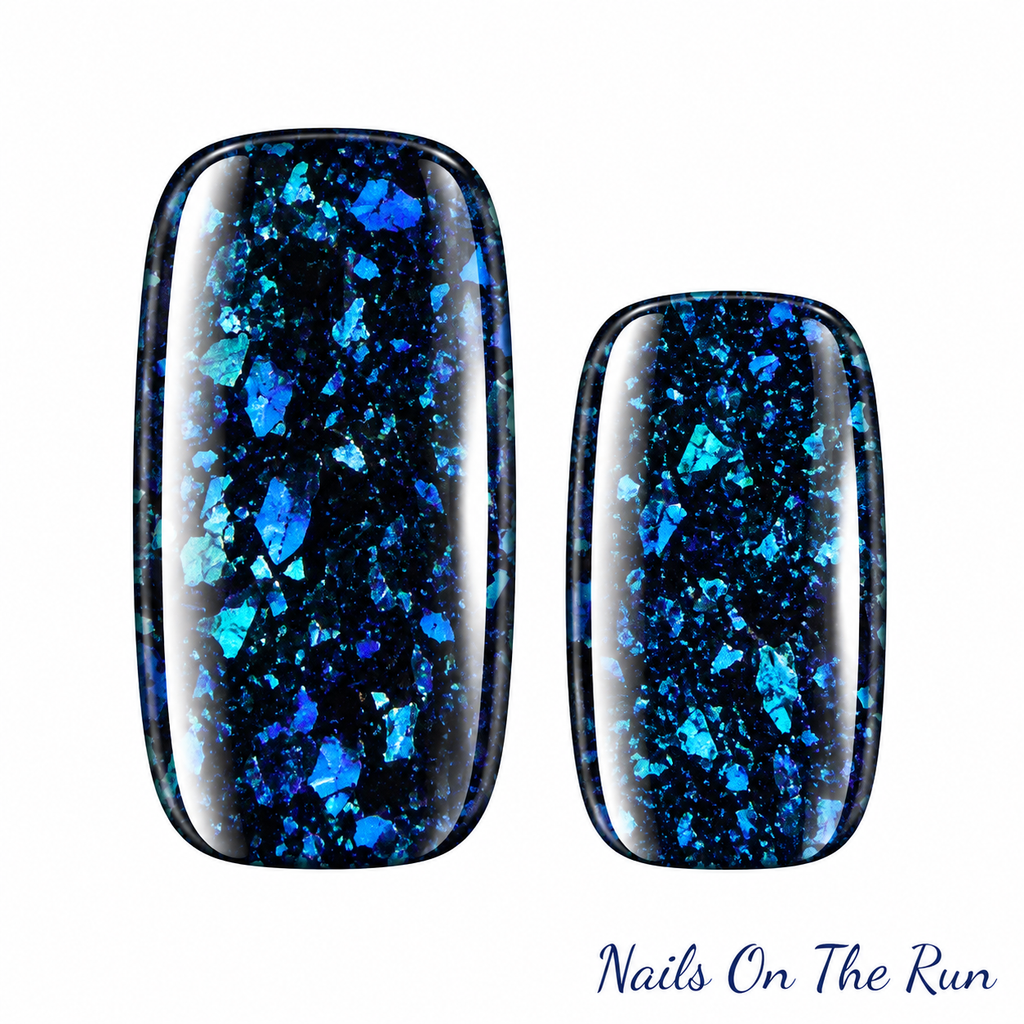 Semi Cured Gel Wraps 095 | Salon Finish Nail Wraps UK