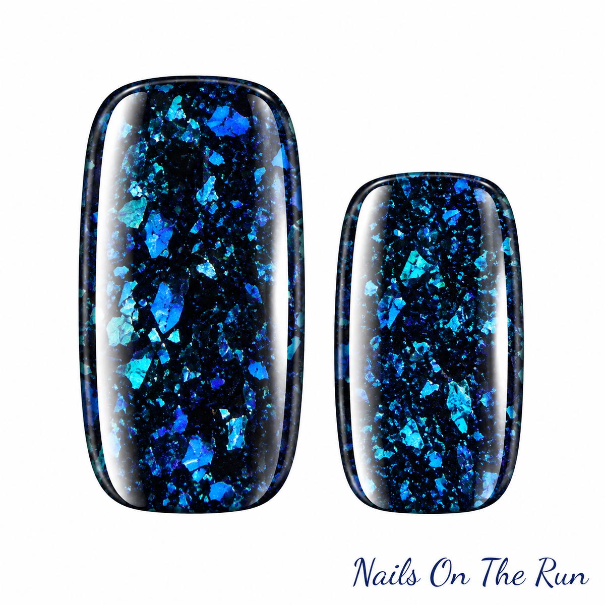 Semi Cured Gel Wraps 095 | Salon Finish Nail Wraps UK