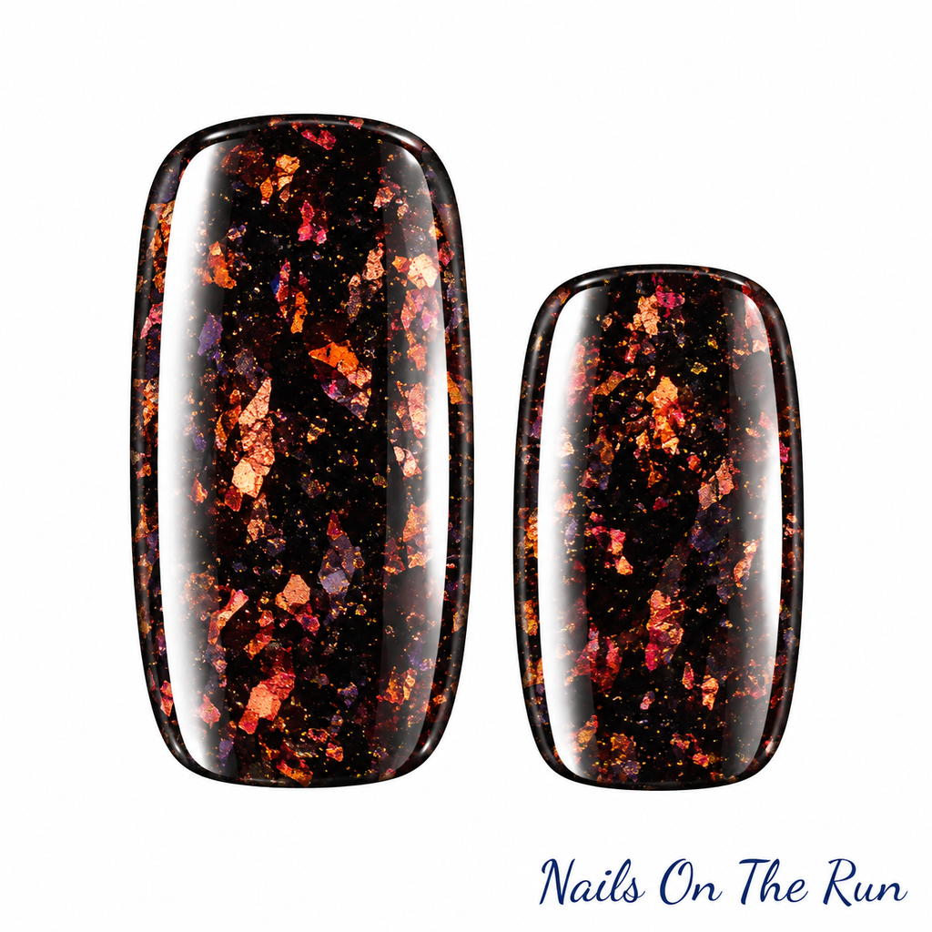 Semi Cured Gel Wraps 097 | Salon Finish Nail Wraps UK