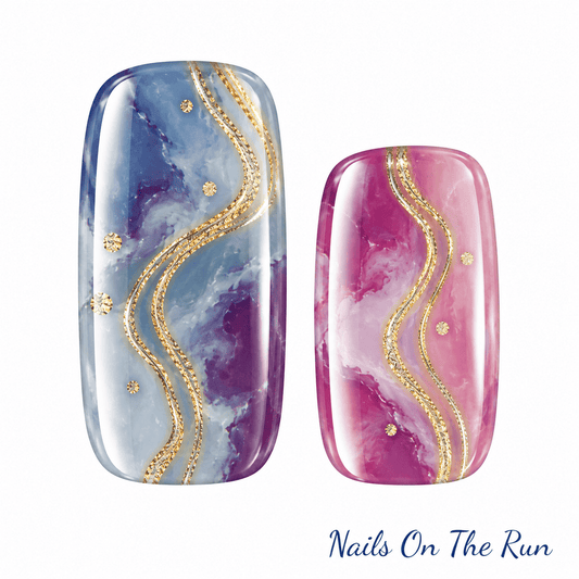 #nailsontherun #nail #nailwraps #gelwraps #beauty