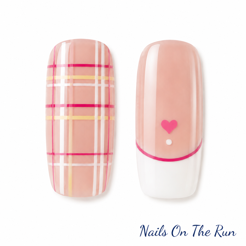 Gel Nail Wraps G180 | No Cure Gel Polish Nail Wraps UK - £3.25 - Clear Background