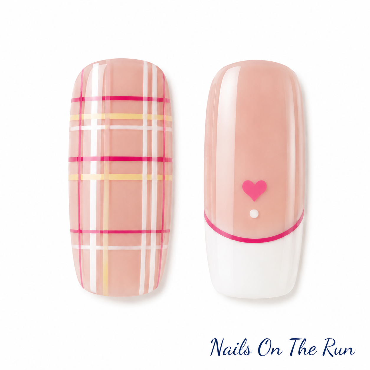 Gel Nail Wraps G180 | No Cure Gel Polish Nail Wraps UK - £3.25 - Clear Background