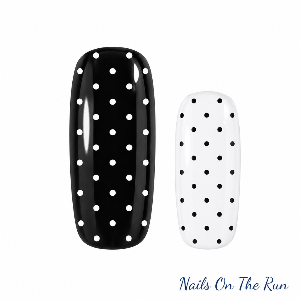 Semi Cured Gel Nail Wraps 689 | Salon Finish Nail Wraps UK