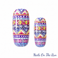Semi Cured Gel Nail Wraps 285 | Salon Finish Nail Wraps UK