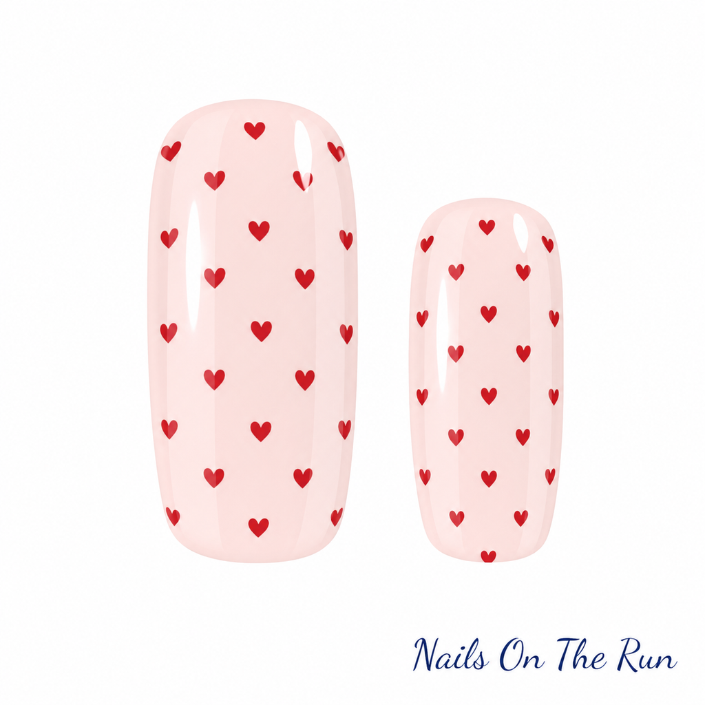 Semi Cured Gel Nail Wraps 493 | Salon Finish Nail Wraps UK