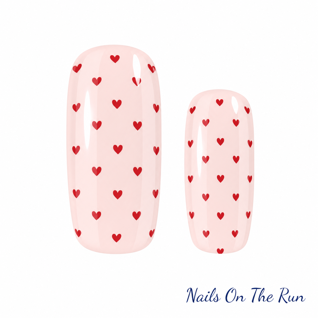 Semi Cured Gel Nail Wraps 493 | Salon Finish Nail Wraps UK