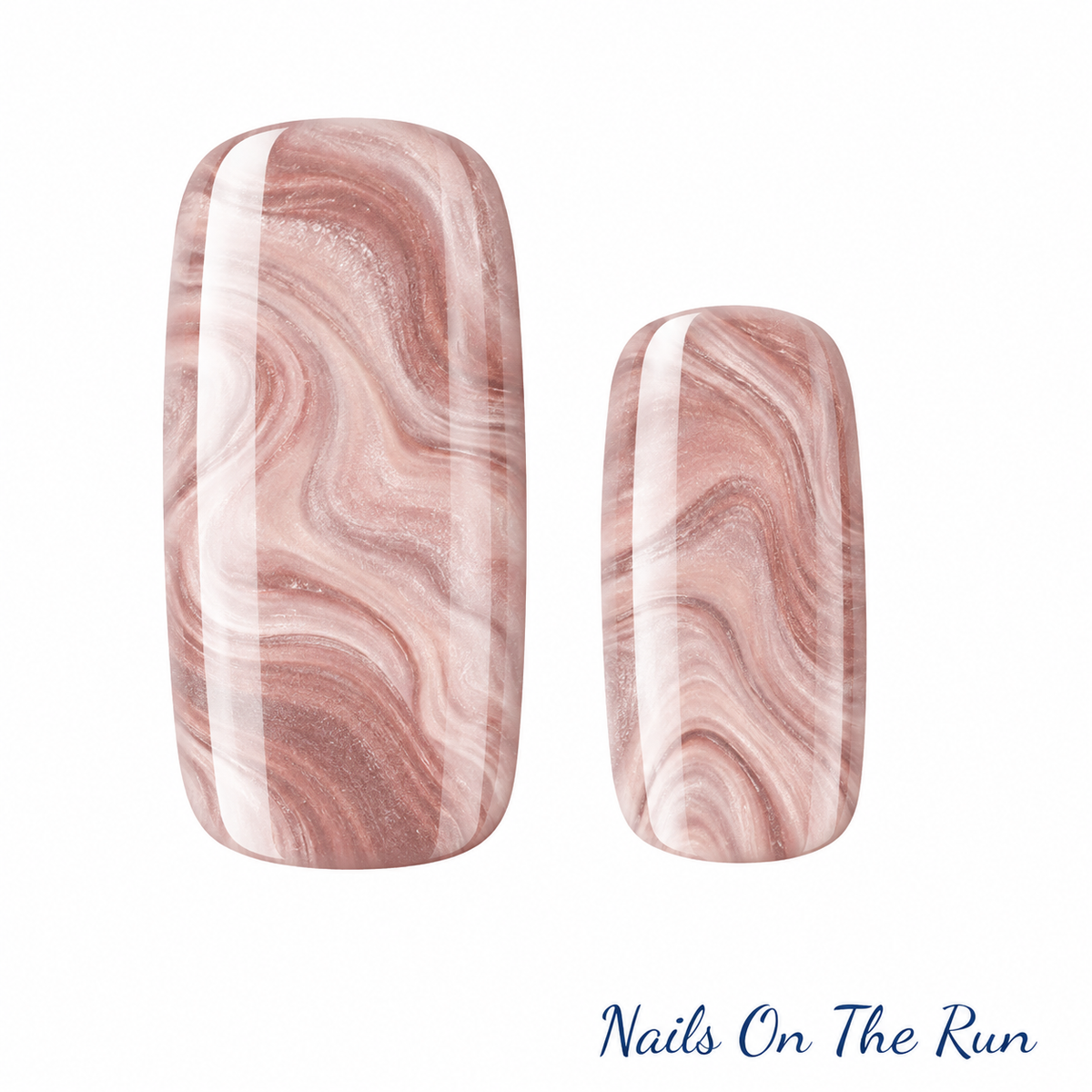 Semi Cured Gel Nail Wraps 616 | Salon Finish Nail Wraps UK