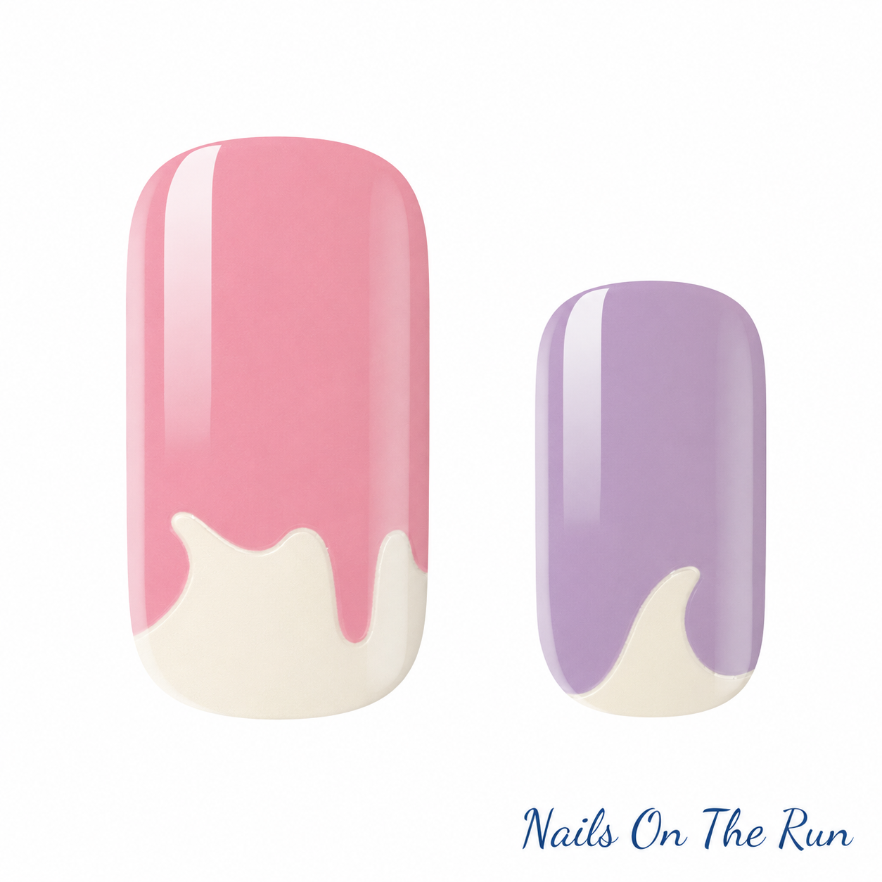 Nail Polish Wraps JK092 | Easy Apply Nail Stickers UK - £2.50