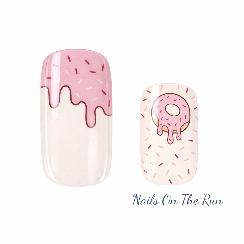 Semi Cured Gel Nail Wraps 418 | Salon Finish Nail Wraps UK