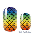 Nail Polish Wraps JK063 | Easy Apply Nail Stickers UK
