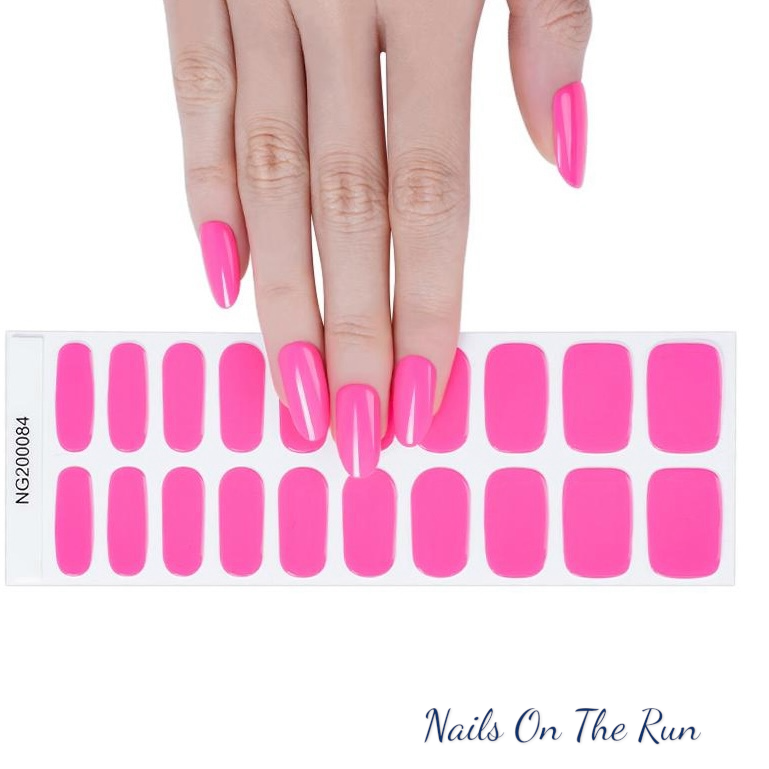 Semi Cured Gel Nail Wraps 084 | Salon Finish Nail Wraps UK
