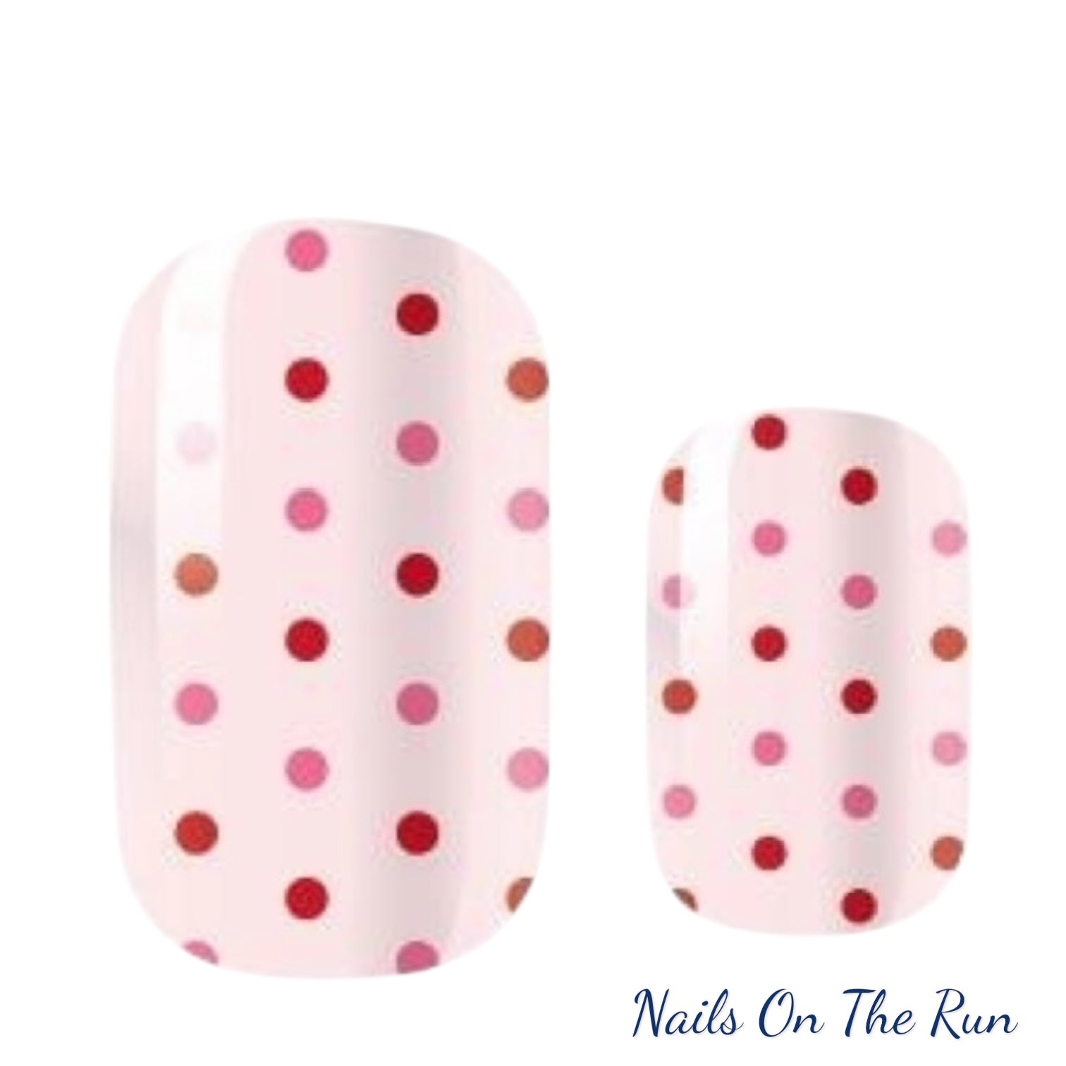 Nail Polish Wraps JK034 | Easy Apply Nail Stickers UK