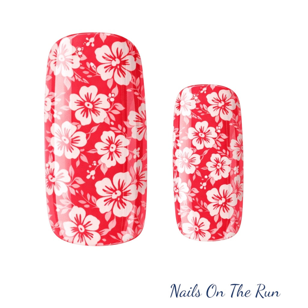 Semi Cured Gel Nail Wraps 611 | Salon Finish Nail Wraps UK