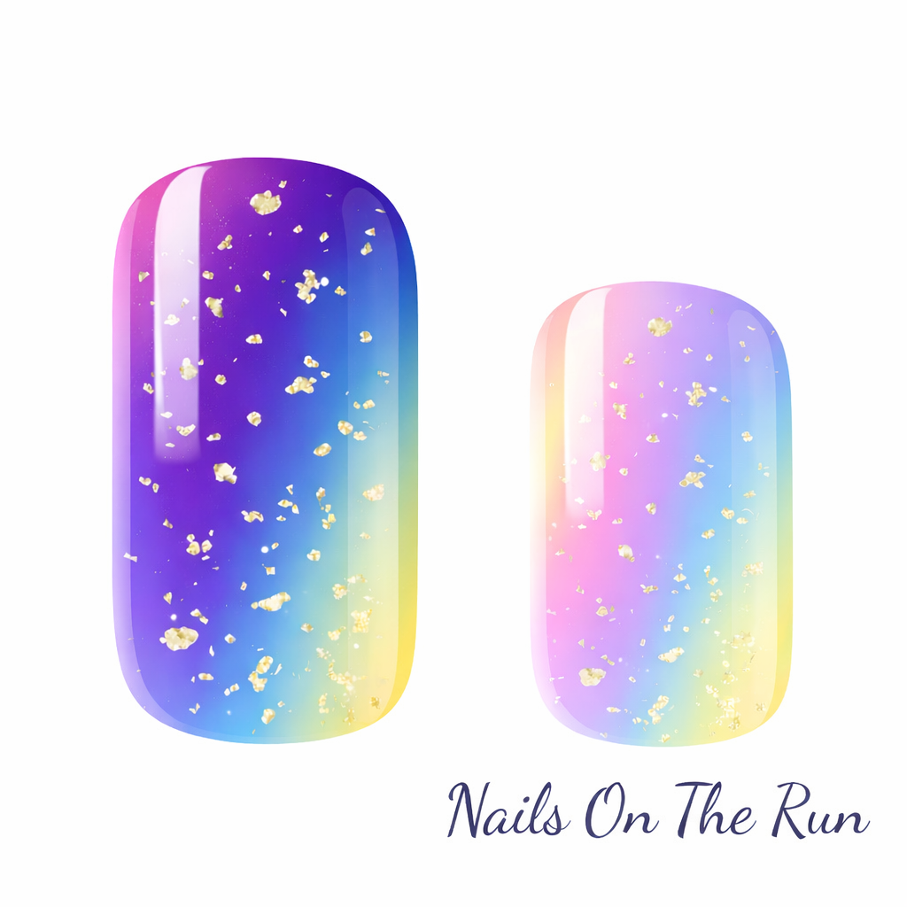 Semi Cured Gel Nail Wraps 014 | Salon Finish Nail Wraps UK