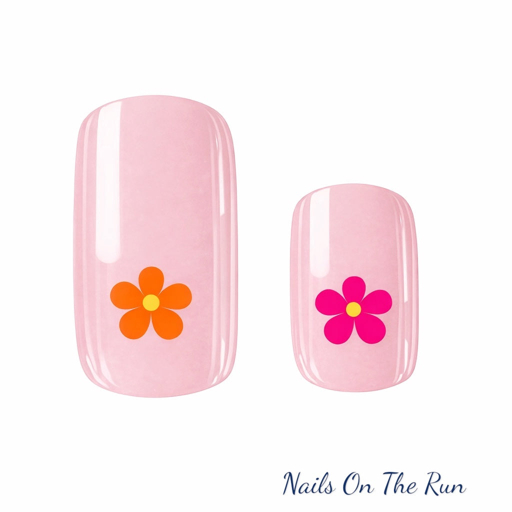 Semi Cured Gel Nail Wraps 277 | Salon Finish Nail Wraps UK