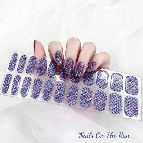Gel Nail Wraps G034 | No Cure Gel Polish Nail Wraps UK