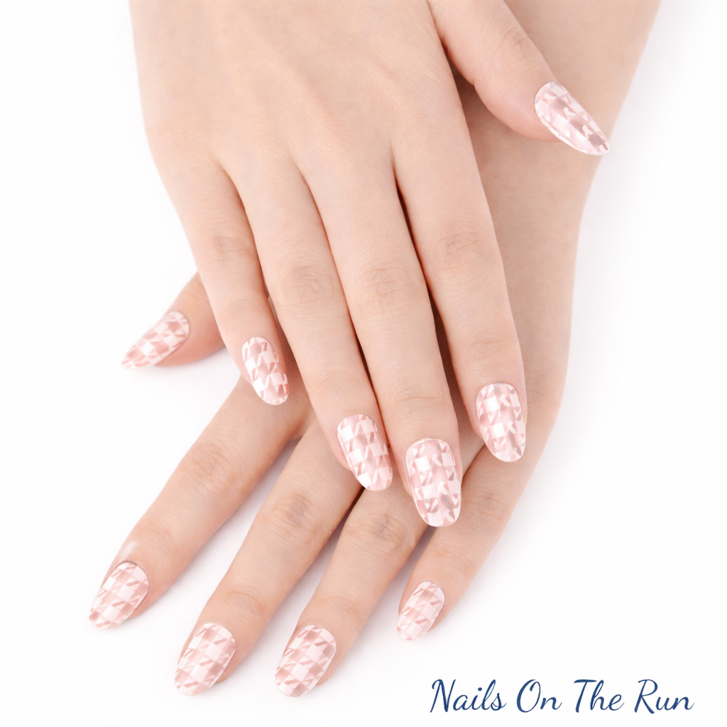 Semi Cured Gel Nail Wraps 511 | Salon Finish Nail Wraps UK