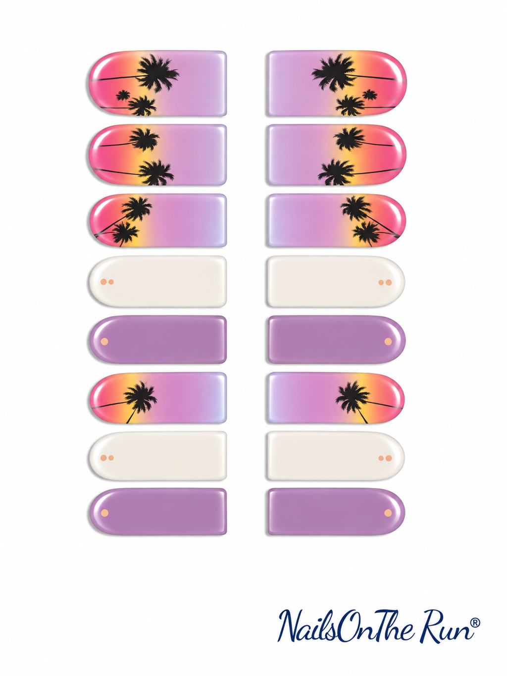 Nail Polish Toe Wraps T30