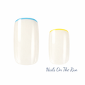 Semi Cured Gel Nail Wraps 146 | Salon Finish Nail Wraps UK