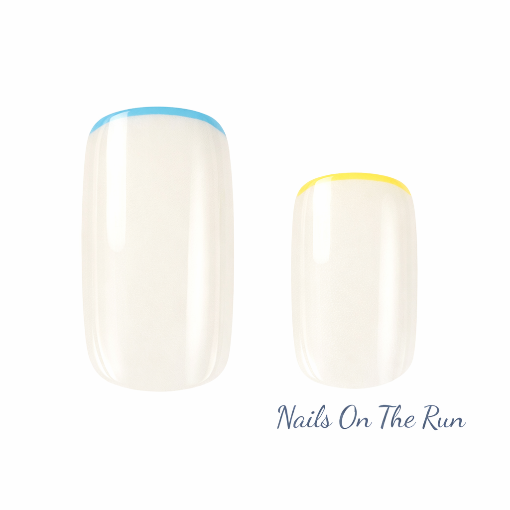 Semi Cured Gel Nail Wraps 146 | Salon Finish Nail Wraps UK