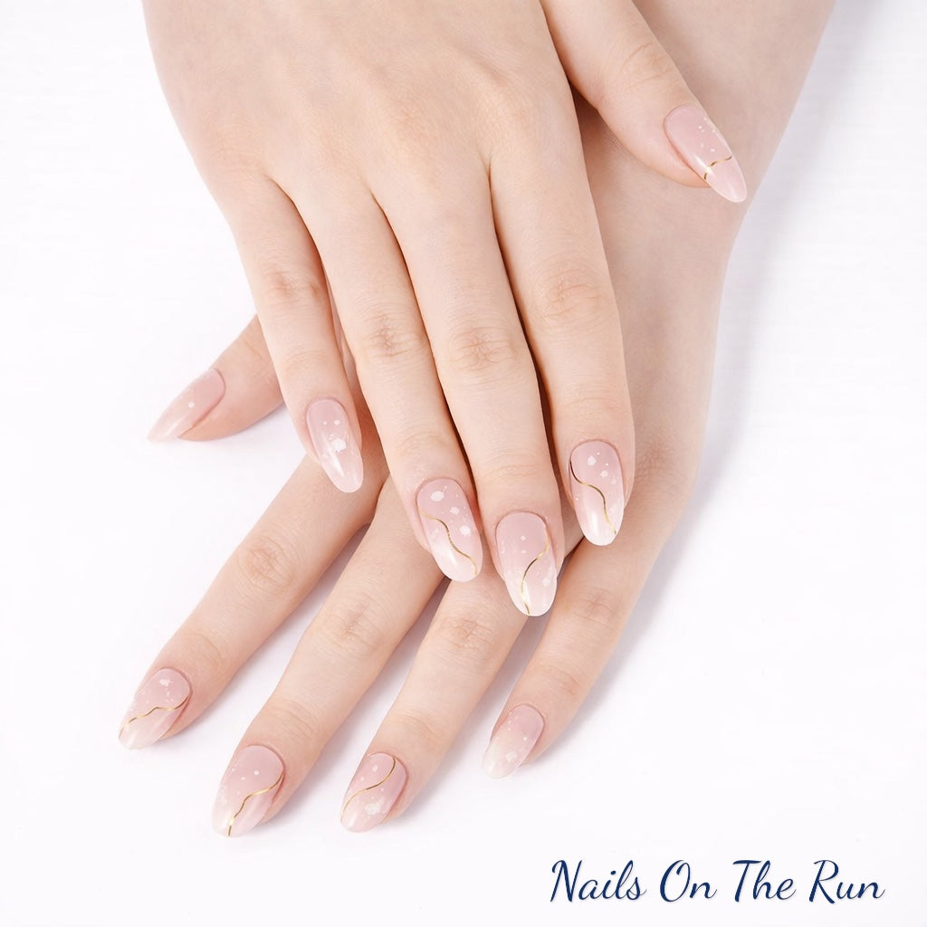 Semi Cured Gel Nail Wraps 624 | Salon Finish Nail Wraps UK