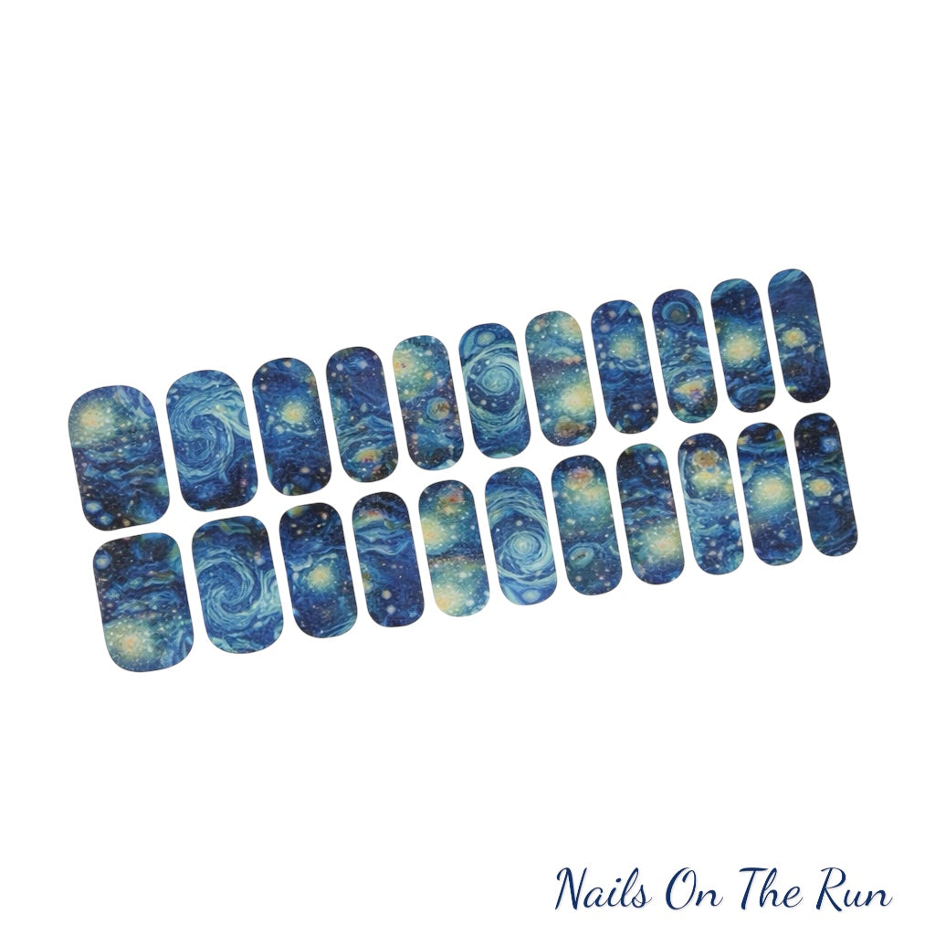 Nail Polish Wraps JK2162 | Easy Apply Nail Stickers UK